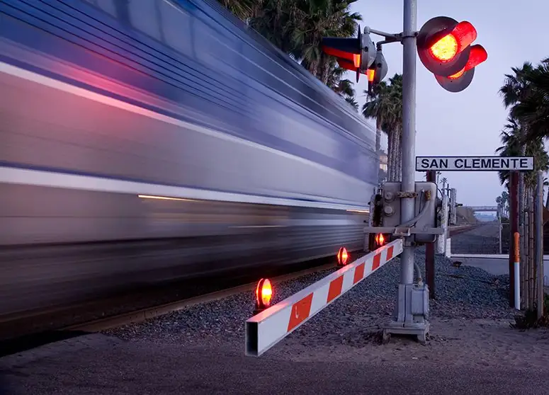 San Clemente California California Railroad Crossing Crossing Sign Train - Train Accident Attorney California - Johnson Attorneys Group San Clemente California California Railroad Crossing Crossing Sign Train - Train Accident Lawyer California - Johnson Attorneys Group